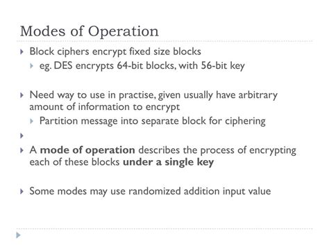modes  operation powerpoint    id