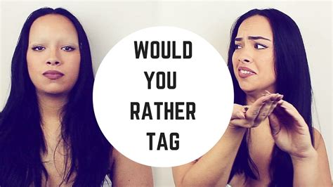 would you rather tag beauty edition chyna does youtube