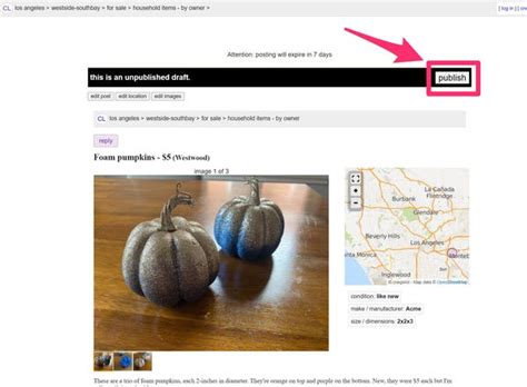 How To Sell Items On The Craigslist Website