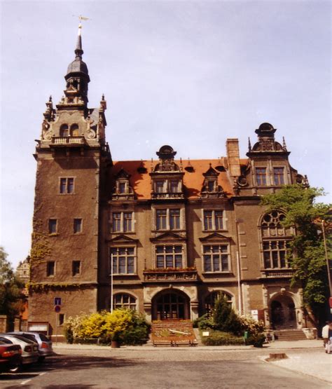 rathaus von bernburg bernburg saale  structurae