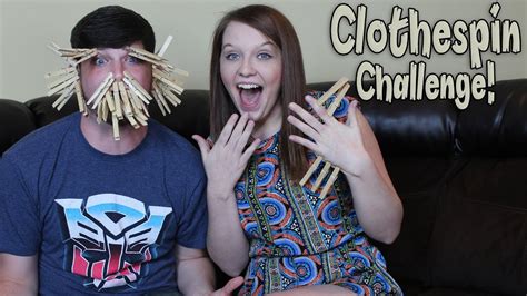 Unimaginable Pain The Clothespin Challenge Youtube