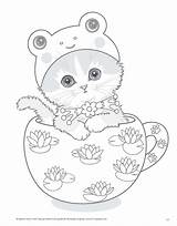 Kitten Ausmalbilder Teacup Malvorlagen Schattige Schattig Herbst Igel Frisch Kitty Katzen Katze Pintar Downloaden Zeichnen Ausmalen sketch template