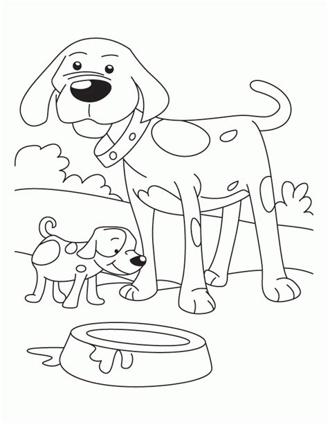 coloring pages  dogs  puppies coloring home