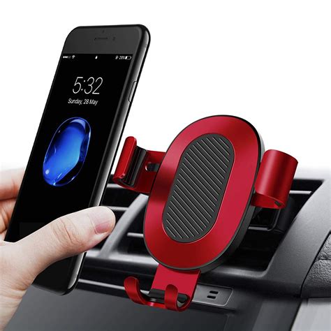 torras cell phone holder  car auto clamping air vent car mount holder cradle compatible