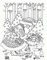 Engelbreit Bestcoloringpagesforkids Nikolaus Erwachsene Weihnachten Malvorlagen Indulgy sketch template