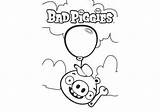 Bad Piggies Coloring Pages Getcolorings Pigg Angry Birds Printable sketch template