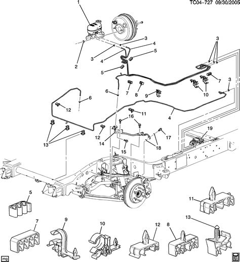 chevy suburban brake  diagram