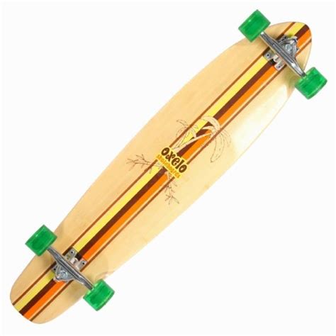 oxelo  decathlon hawaii bamboo longboard      skateboard buy oxelo  decathlon