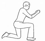 Kneeling Drawing Man Person Injury Module Getdrawings Musculoskeletal sketch template