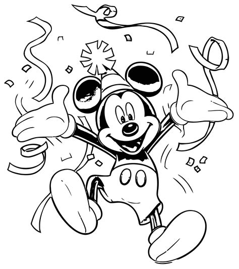 coloring pages disney mickey mouse coloring pages