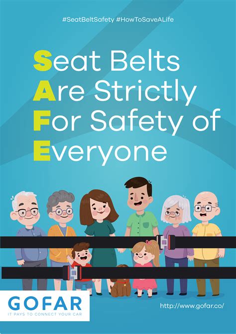 wear your seatbelt road safety poster road safety slogans safety