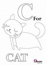 Coloring Cat Printable Choose Board Pages Alphabet Book Kids sketch template