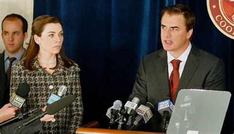 on cbs julianna margulies plays a wronged political