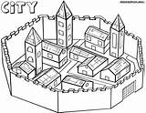 City Coloring Pages Building City5 Coloringway sketch template