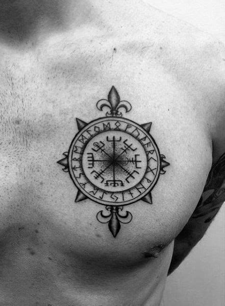 50 Small Compass Tattoos For Men Navigation Ink Design