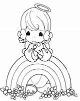 Precious Moments Coloring Pages Printable Gif sketch template
