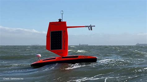ocean drone captures footage   hurricane usanewswall