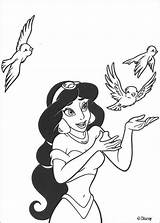 Disney Jasmin Imprimir Aladdin Línea sketch template