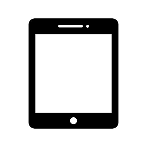 tablet icon vector art icons  graphics