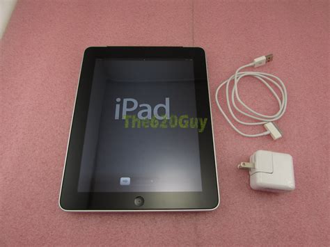 apple ipad st gen  mcll silver tablet ips gb wifi  ac usb cable ebay