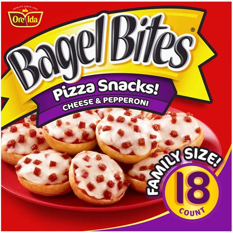 Bagel Bites Cheese And Pepperoni Mini Pizza Bagel Frozen