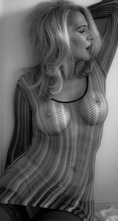 mature blonde fake round tits in see through dress noothersneedapply