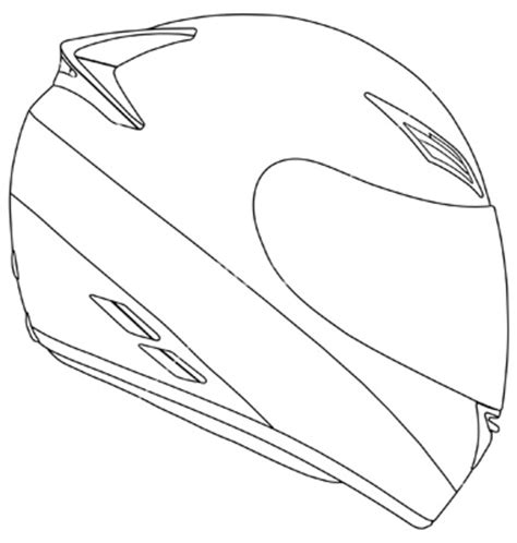 motorcycle helmet coloring pages  getdrawings