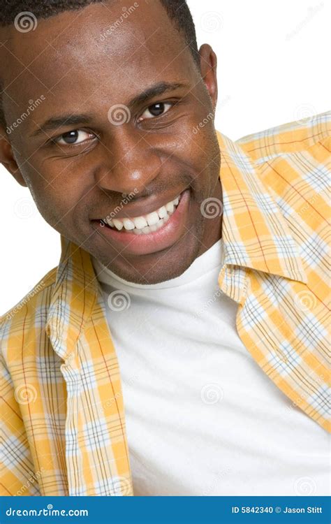 happy black man stock photo image