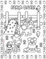 Farm Pdf sketch template