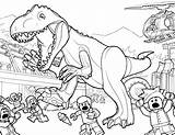 Jurassic Park Lego Coloring Pages Coloringbay sketch template