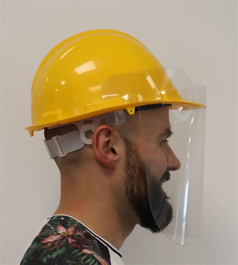 face shields  printed image