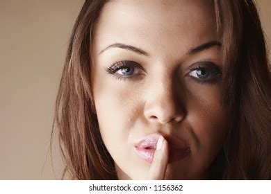 female finger  lips   stock photo  shutterstock