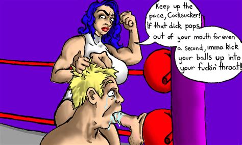 rule 34 ballbusting beaten breasts clevsketch cock defeat defeated dialogue dick dildo