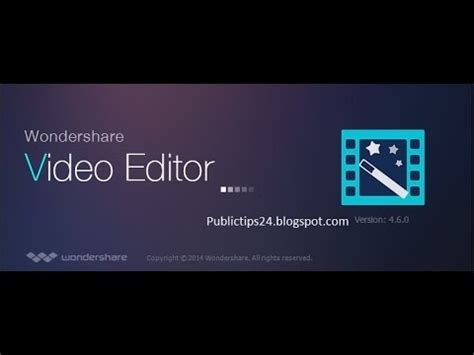 wondershare video editor install review youtube