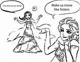 Doing Coloring Elsa Wecoloringpage sketch template