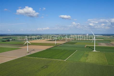 aerophotostock flevopolder luchtfoto agrarisch landschap met windturbines