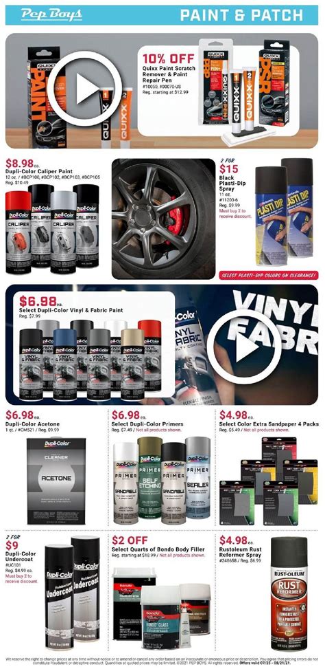 pep boys current flyer weekly ads