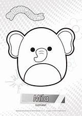 Squishmallows sketch template