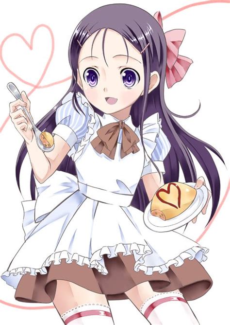Charlotte Ayumi Otosaka Maid Uniform Maid Outfit Rice