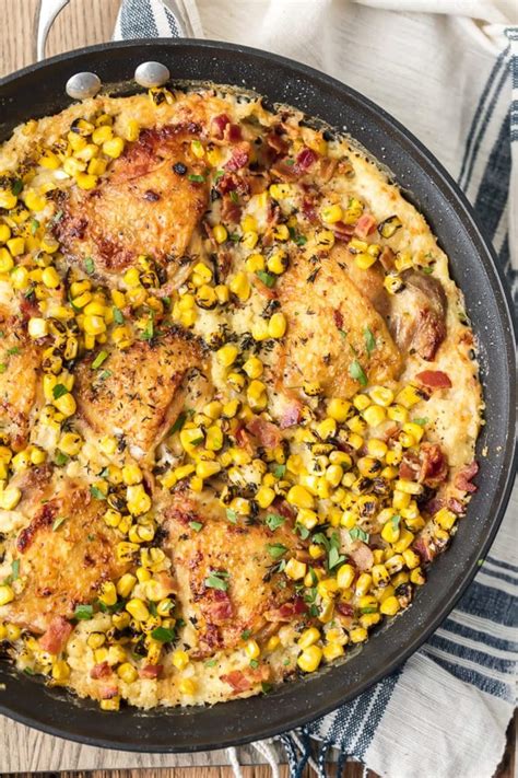 creamy chicken couscous skillet meal asap kitchn