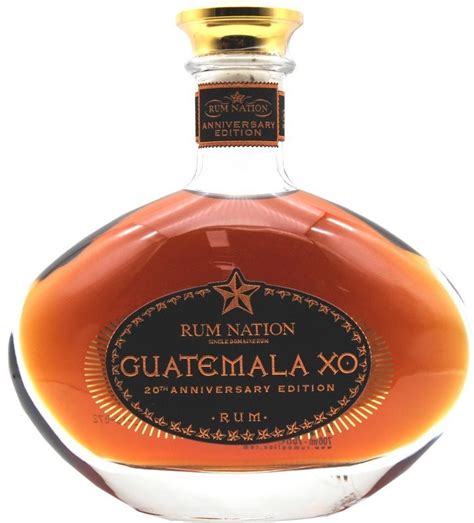 rum nation guatemala xo  anniversary   ab
