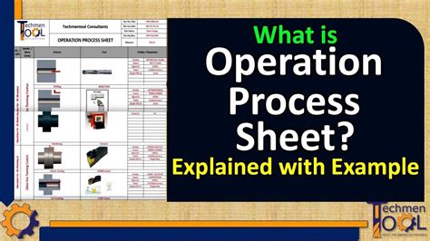 operation process sheet production planning ppc explained   youtube