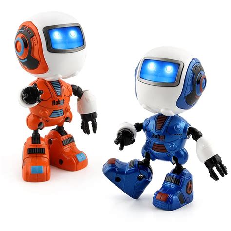 robot usb charging dancing gesture action figure toy robot control rc