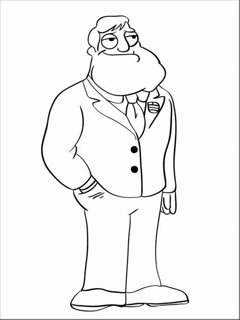 american dad coloring pages coloring home