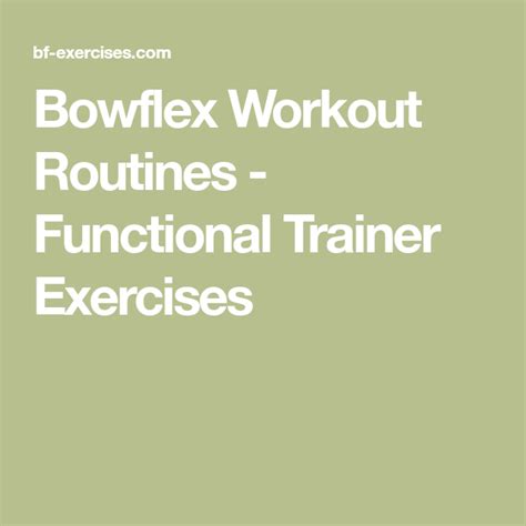 printable bowflex workout chart