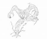 Carnage Venom Template Coloringhome sketch template