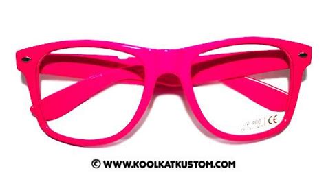 Pink Nerd Glasses Nerd Glasses Geek Glasses Cute Glasses