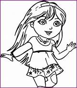 Coloring Pages Swiper Getcolorings Dora Unbelievable Nice sketch template