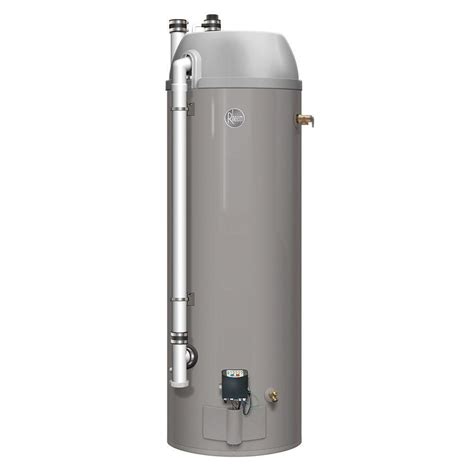 rheem power direct vent  gal short  year  btu natural gas tank water heater ecorhes