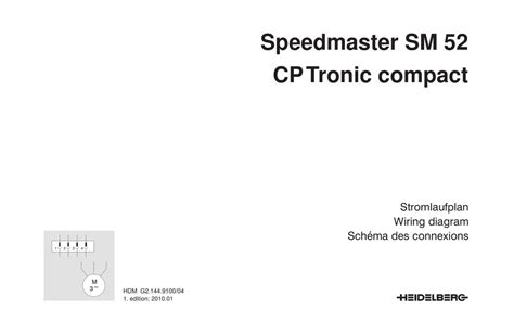 heidelberg speedmaster sm  wiring diagram   manualslib